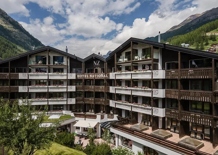 Hotell National - Matterhorn Views, Sunnegga Gateway & Zermatt