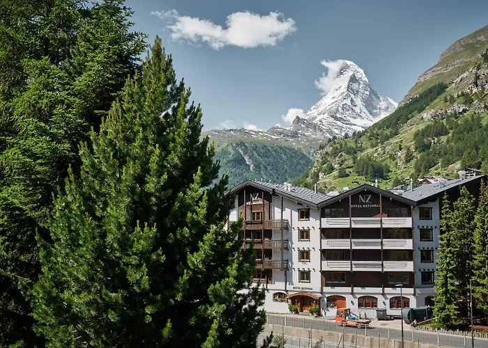 National - Matterhorn Views, Sunnegga Gateway & Готель