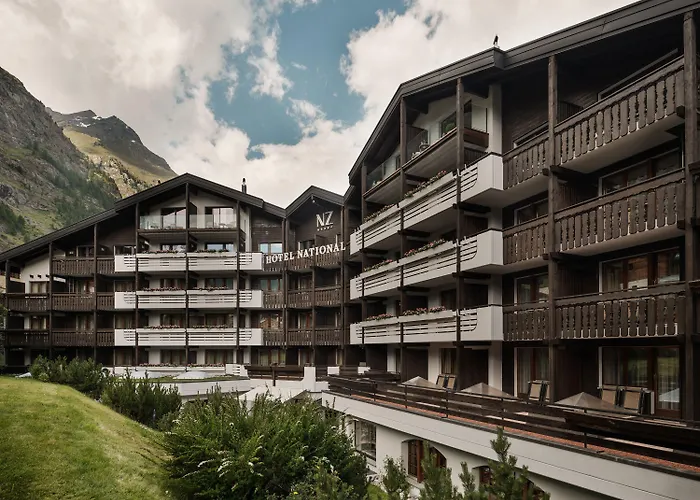 Hotell National - Matterhorn Views, Sunnegga Gateway & Zermatt